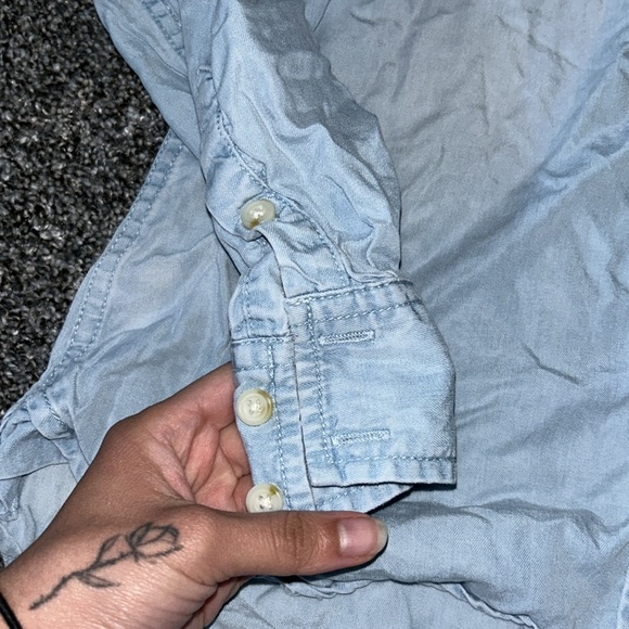 Blue button down shirt - Picture 3 of 5